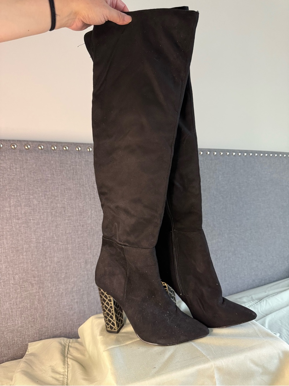 Cute black boots